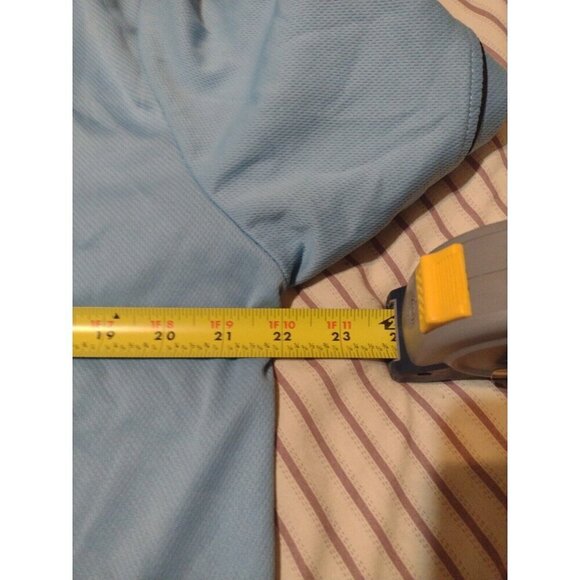 Chicago Bulls NBA Baseball Jersey Large L Light Blue #66 Rare Color To Find - Picture 9 of 10